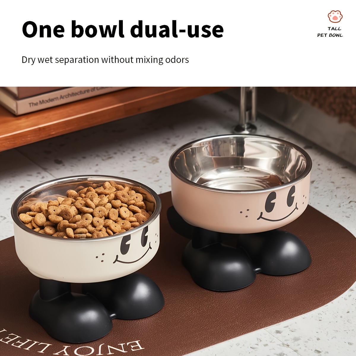 Elevated Dog Cat Bowl Stainles - Royal Canin Food Medium review and price