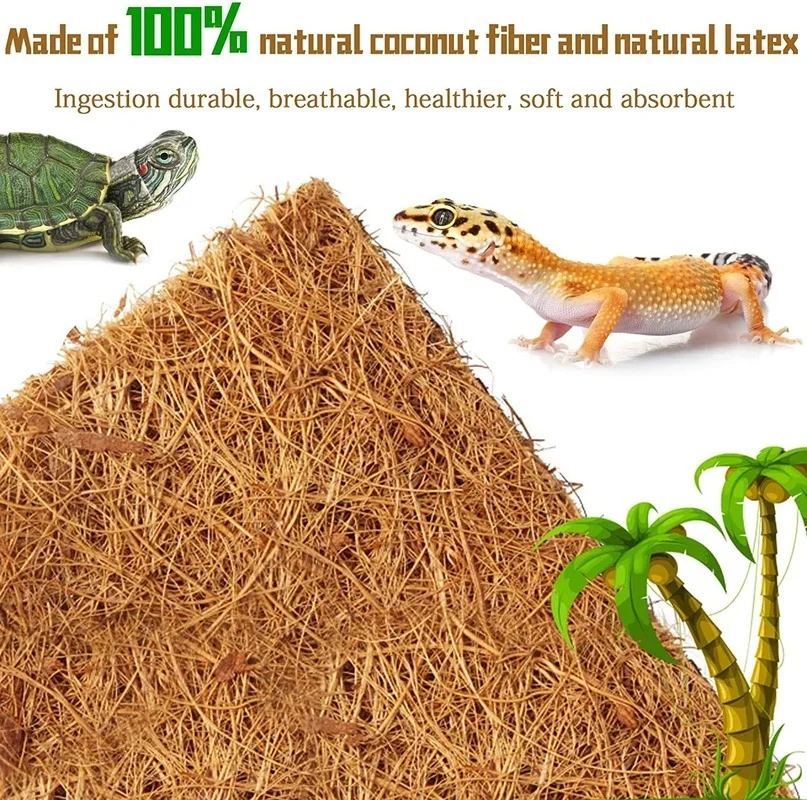 Reptile Carpet Natural Coconut - Substrate Coconut Fiber review and price