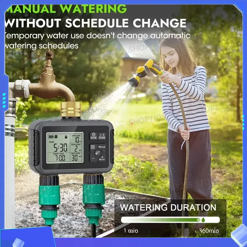 Smart Water Controller Irrigat - Timer Dual Outlet review and price