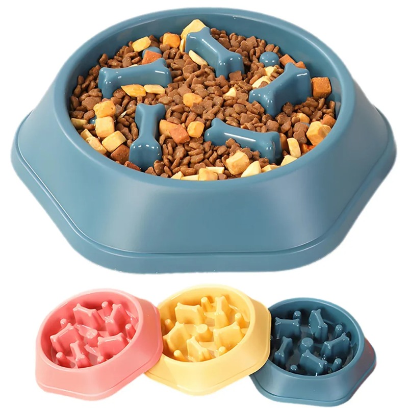 1Pc Slow Feeder Dog Bowl Anti- - Royal Canin Food Medium review and price