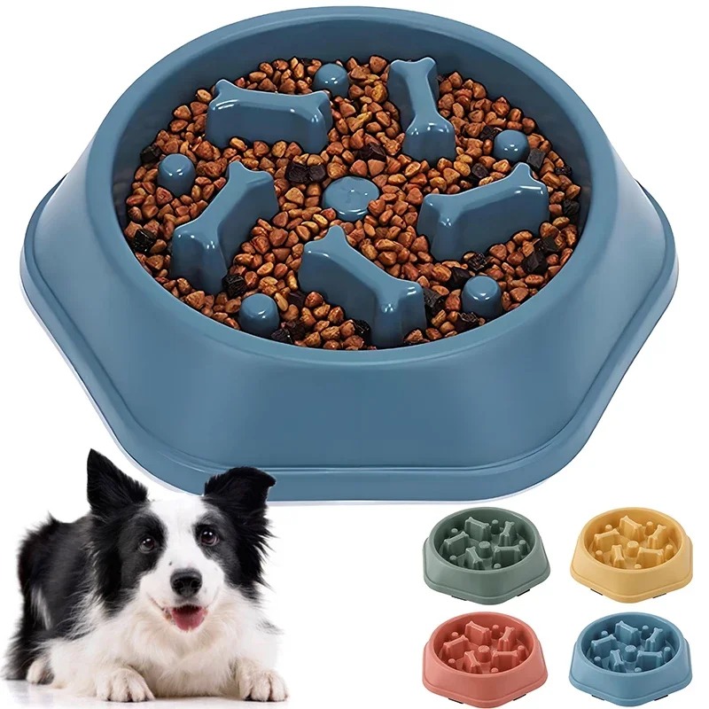 1Pc Slow Feeder Dog Bowl Anti- - Royal Canin Food Medium review and price